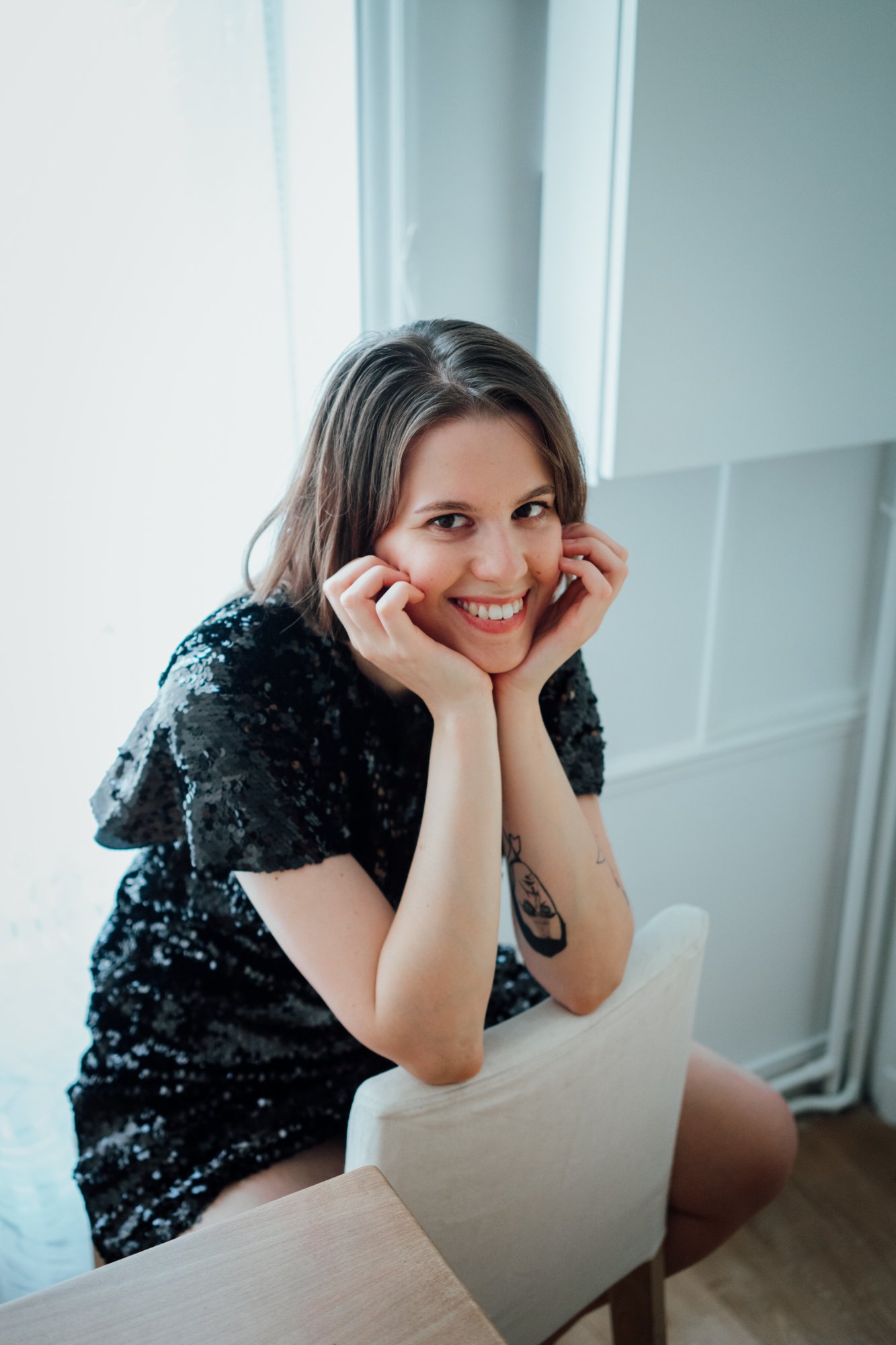 Gabrielle, cheffe de choeur de L'Insolente